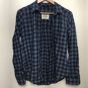 Abercrombie plaid button up